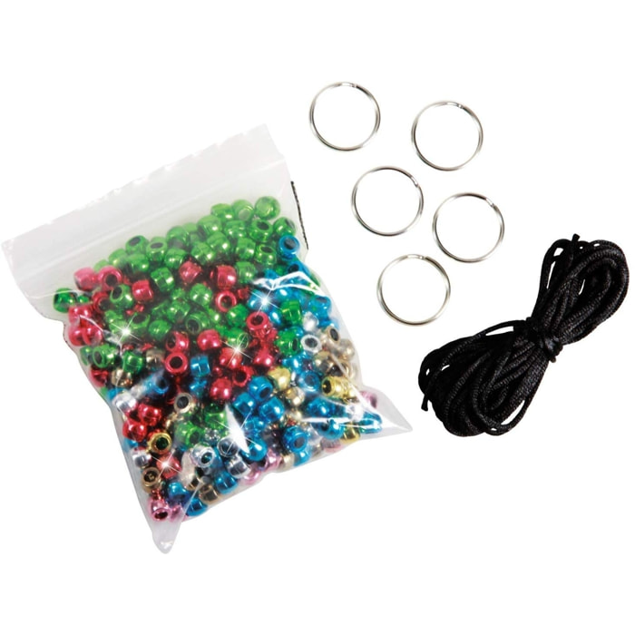 Grande Set Crea Portachiavi Con Perline