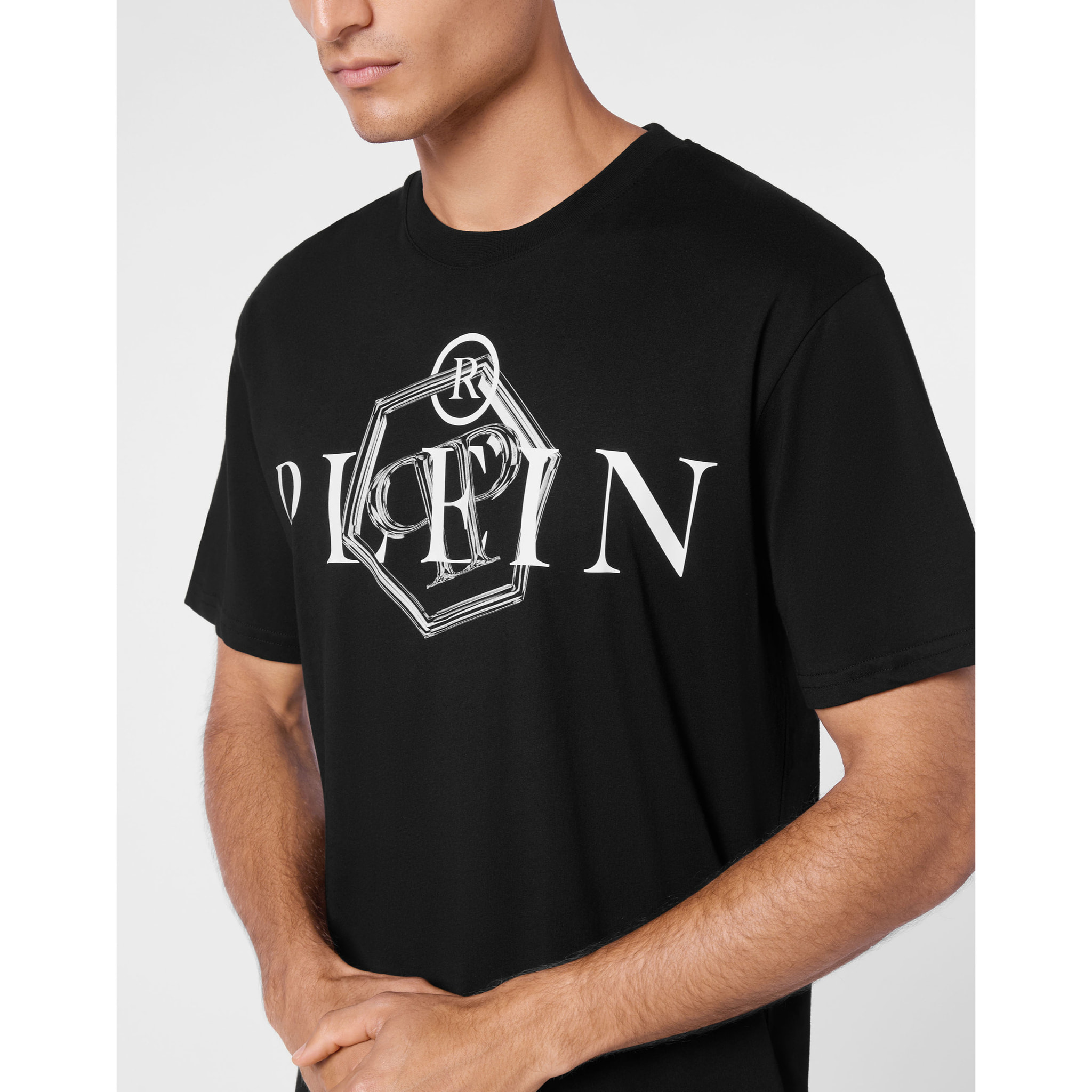 PHILIPP PLEIN Camiseta de cuello redondo y manga corta PHILIPP PLEIN TM