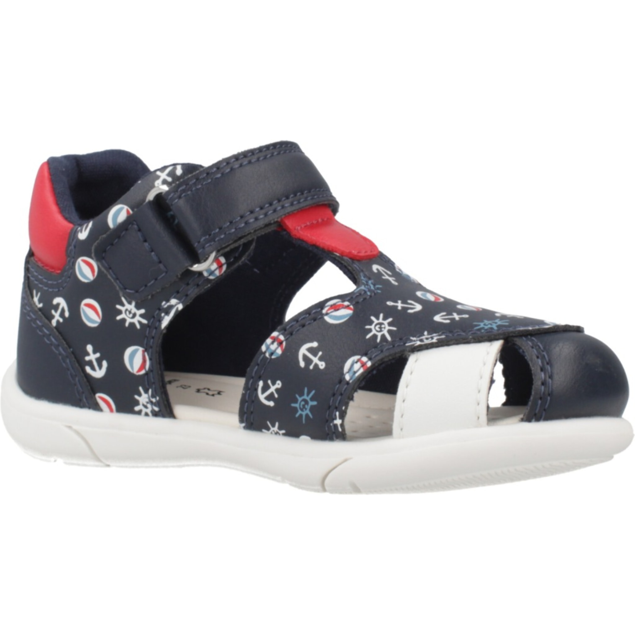 Botines Niño de la marca GEOX  modelo B MACCHIA BOY MARRON