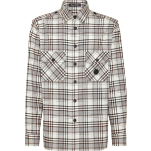 PHILIPP PLEIN Shirt Oversize Fit SKULL&BONES