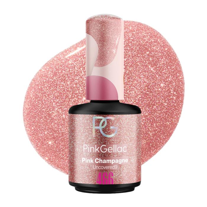 Vernis semi-permanent - 466 Pink Champagne - 15 ml