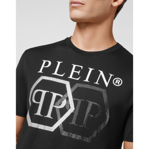 PHILIPP PLEIN T-Shirt Round Neck HEXAGON