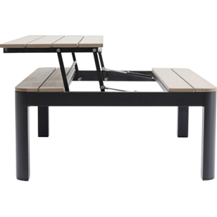 Table basse de jardin dépliante Happy Day Kare Design