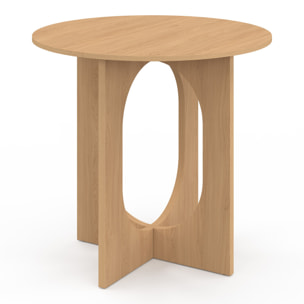 Table à manger ronde Mathis Ø80cm