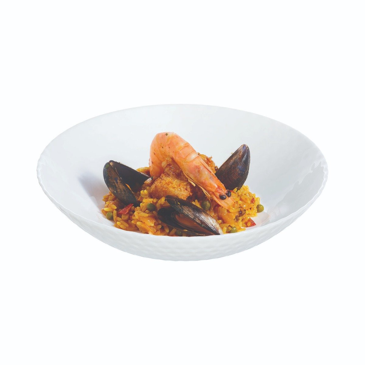 6 platos hondos blancos 20 cm Pampille - Luminarc