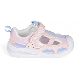 SANDALIA DEPORTIVA BAREFOOT BABY FREE ROSA