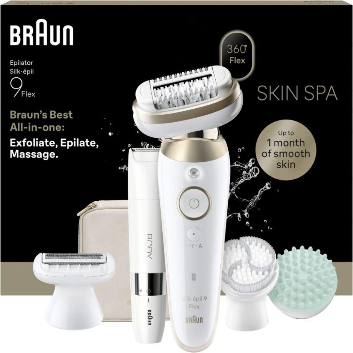 Epilateur électrique BRAUN Silk-épil SES 9-481 3D Flex Skin Spa