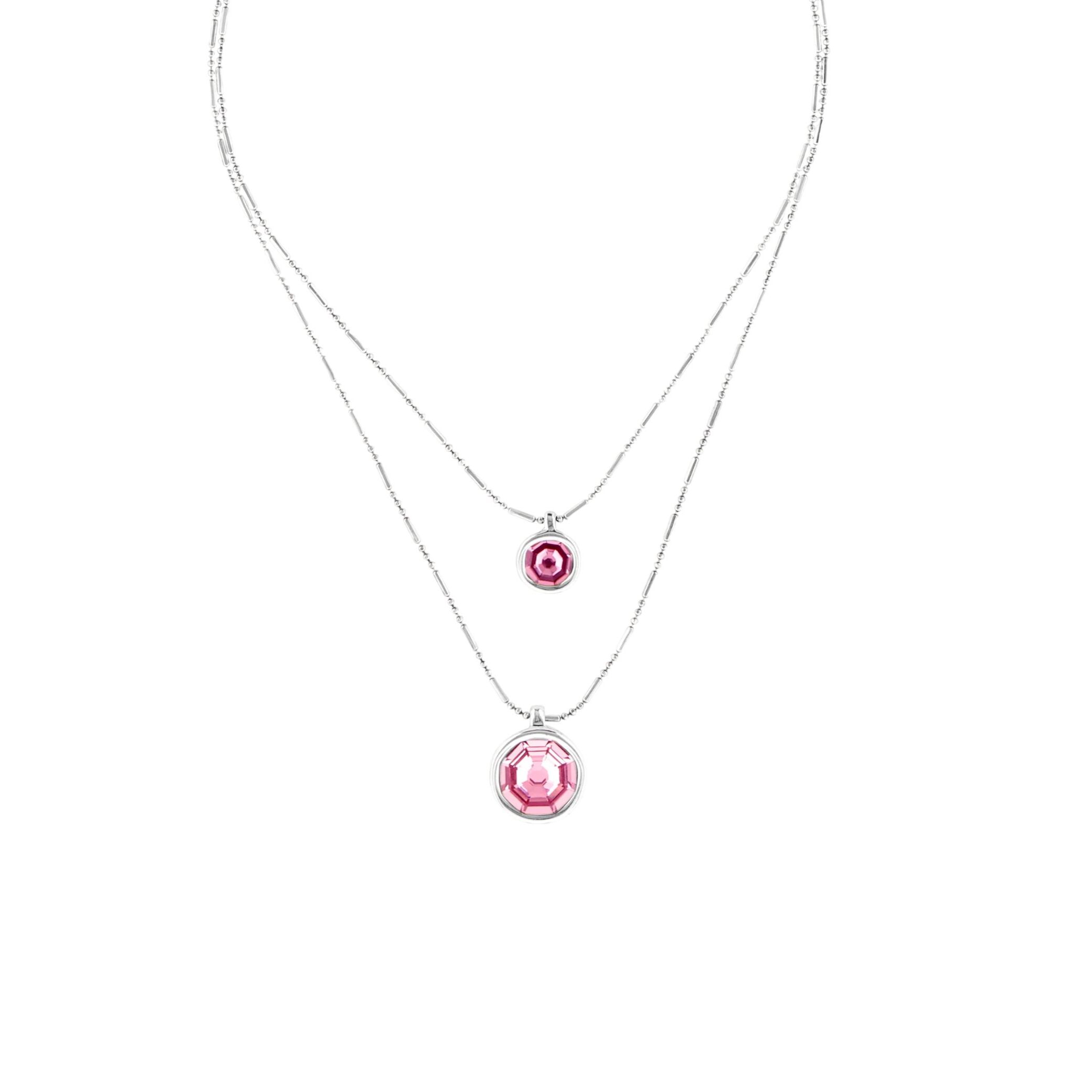 Colgante Double Trouble ROSA U