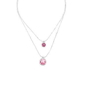 Colgante Double Trouble ROSA U