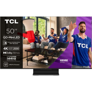 TV Mini Led TCL 50C79K 2025-50 pouces (126cm)