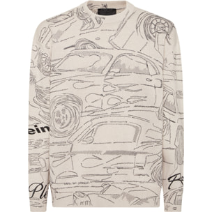 PHILIPP PLEIN Jersey Cuello Redondo RACING