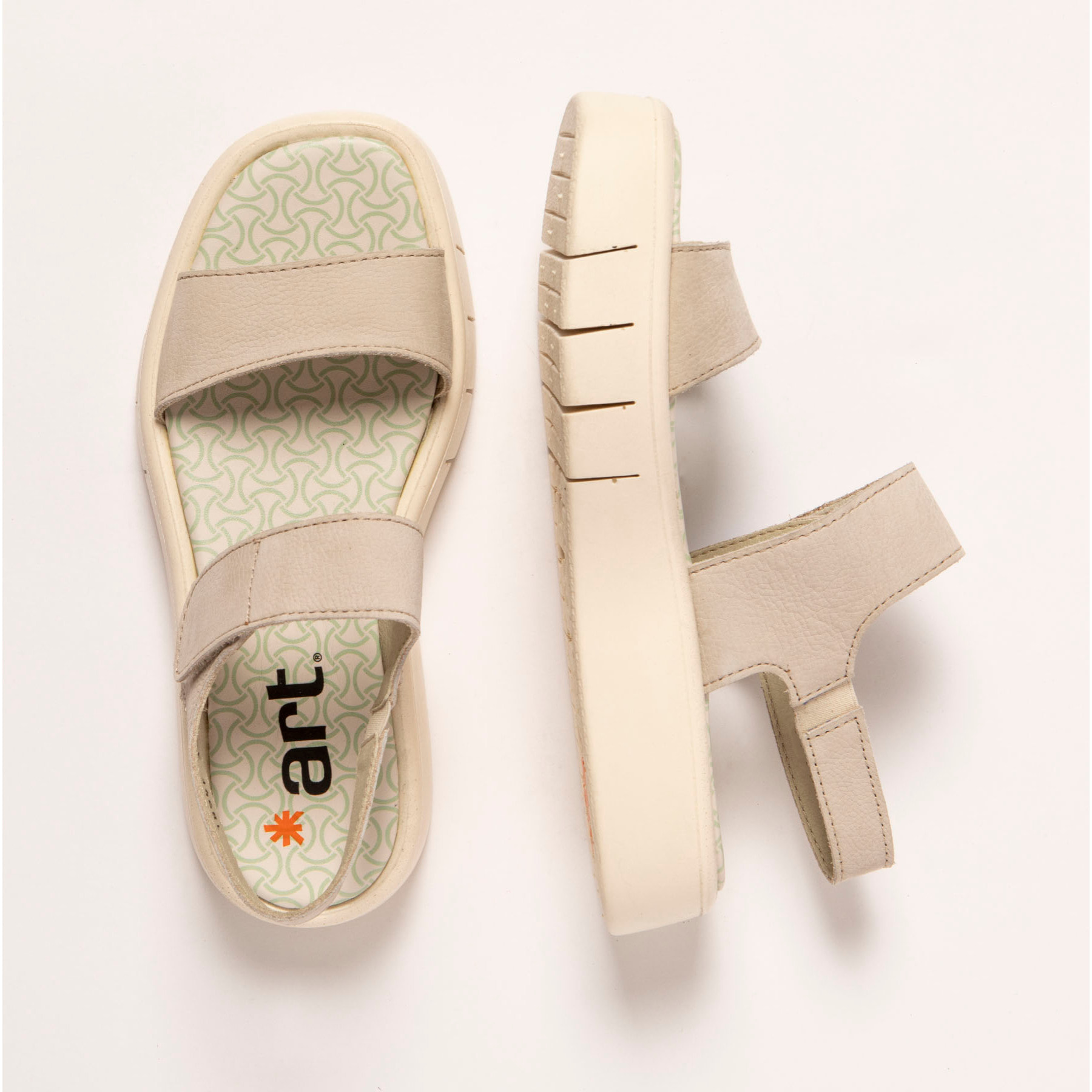 Sandalias 1854F NOBUCK BONE/ MALAGA color Bone