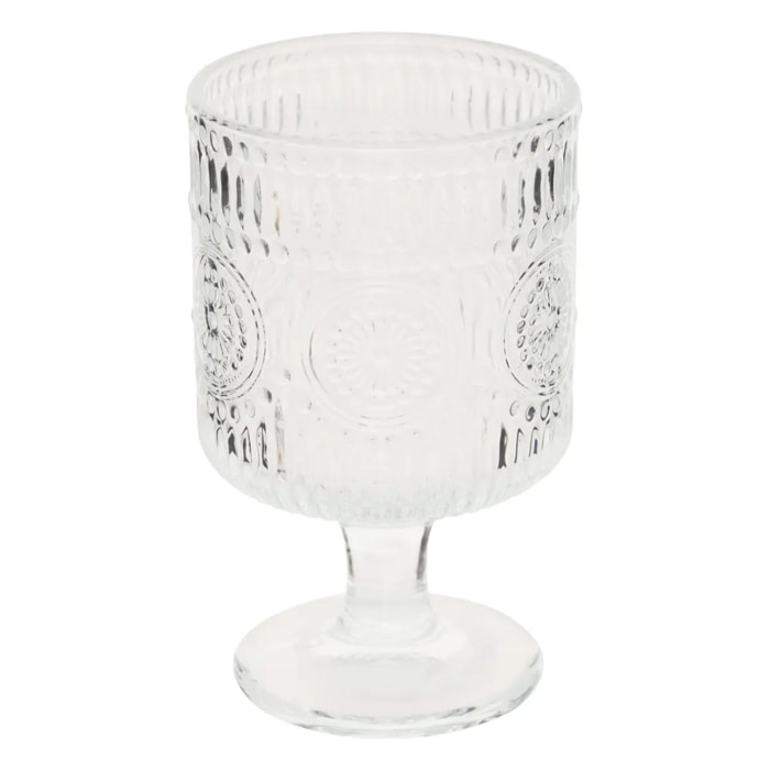 Lot de 6 verres à vin Ina 210ml transparent