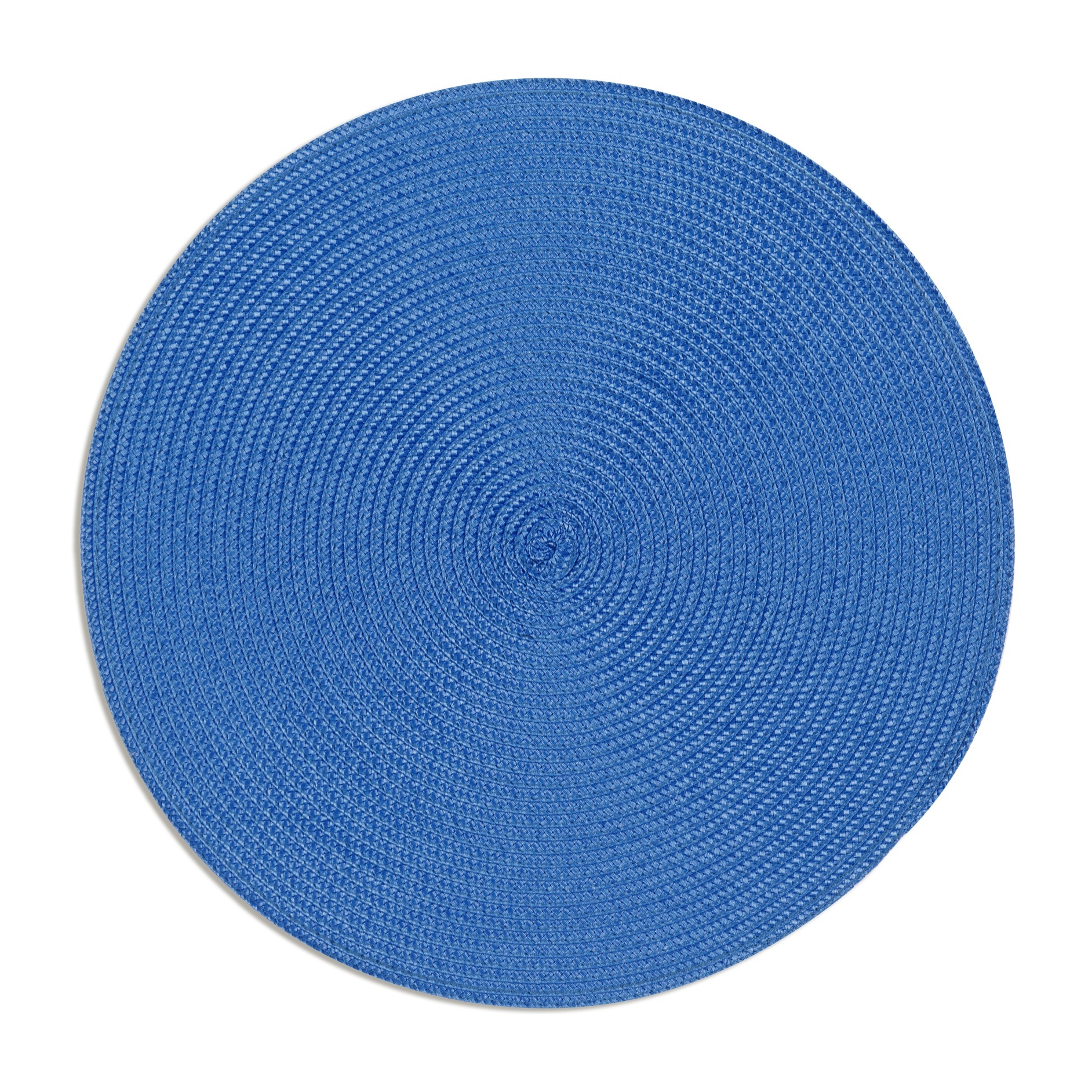 Set de 6 sets de table ronds Excelsa – Round, Polypropylène Bleu