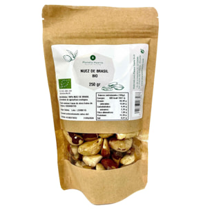 PLANETA HUERTO | Nuez de Brasil ECO 250 g – Semillas Ecológicas Ricas en Proteínas Vegetales, Ácidos Grasos Esenciales y Minerales Vitales