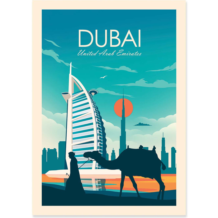 Affiche - Dubai - Studio Inception
