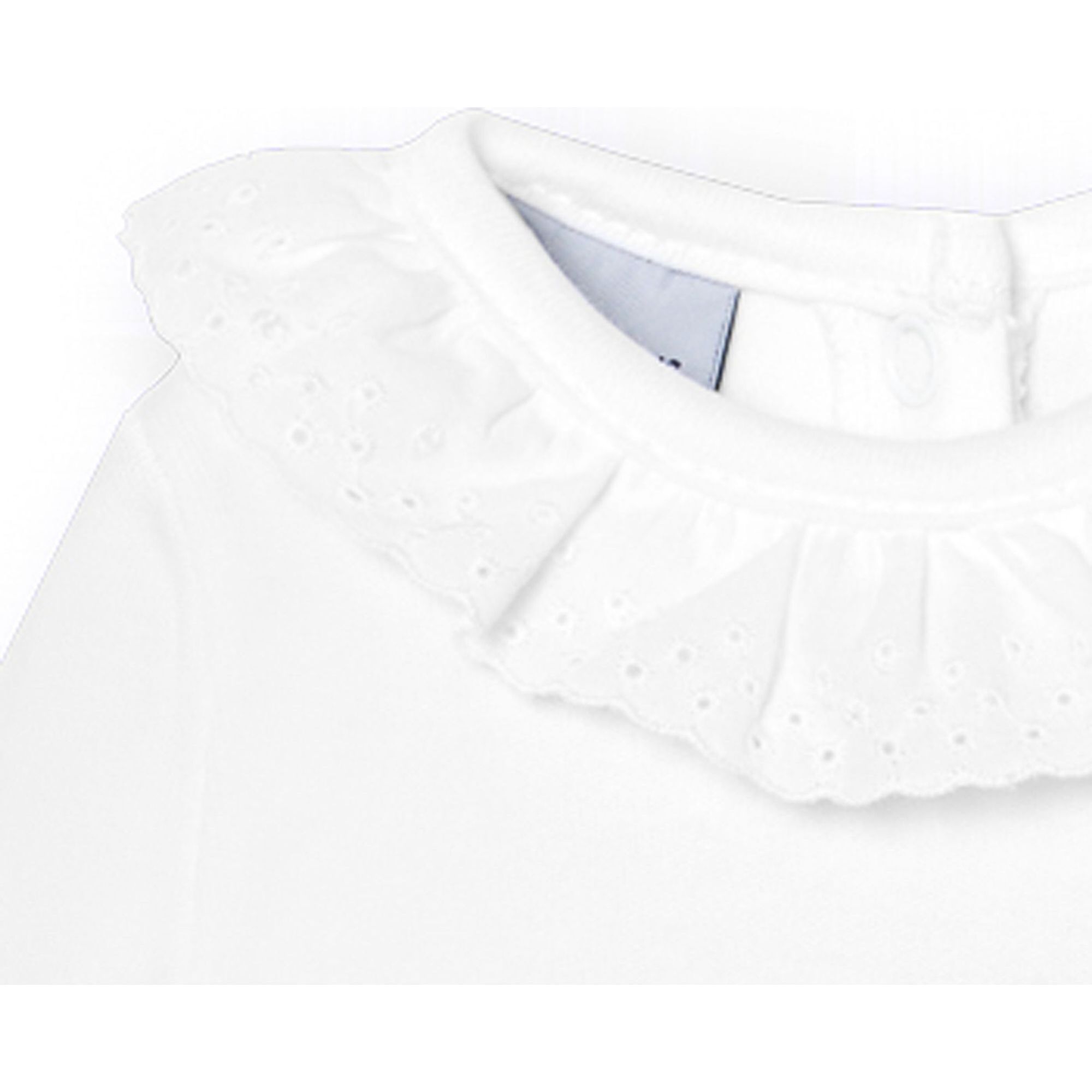 Body bebé manga larga cuello batista