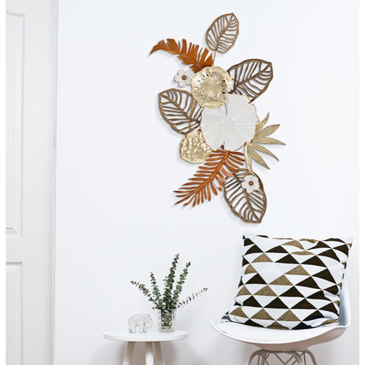 PANNELLO IN FERRO BOUQUET CM 50,8X7X87