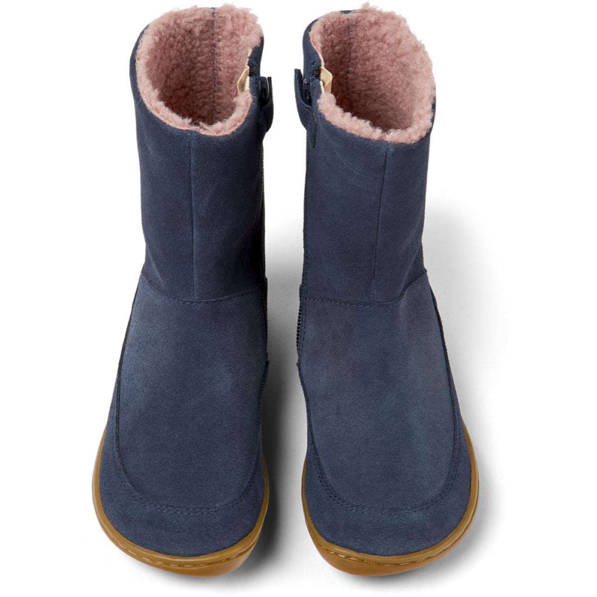 CAMPER Peu Cami - Botines Azul Infantil Unisex