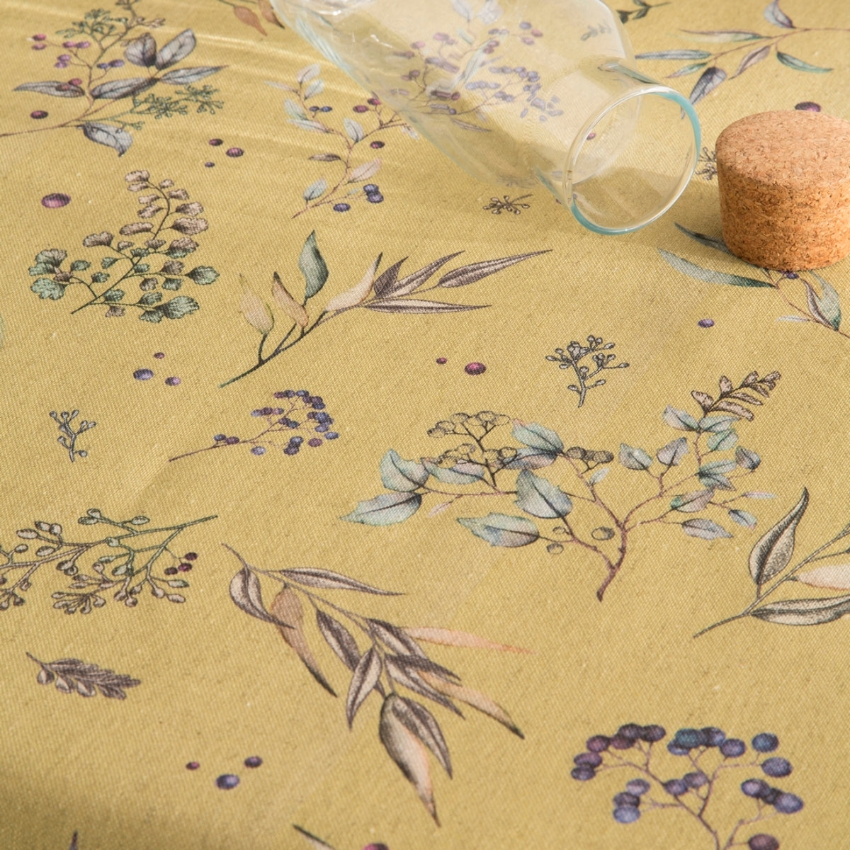 Nappe anti-tâches lin combiné ALICE OCRE