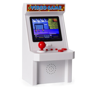 Consola arcade, mini máquina recreativa portátil, con 240 juegos. Pantalla 2,2 LCD.