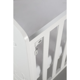 Cuna Lovely Premium Blanca+Kid Colecho