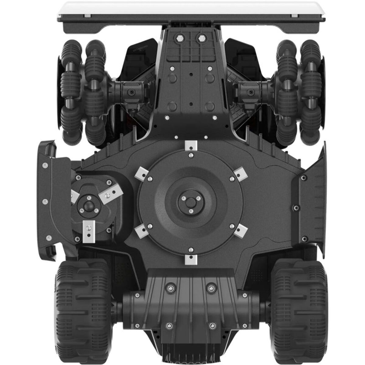 Robot tondeuse MAMMOTION LUBA mini 2 AWD sans fil périphérique, 1000 m² de superficie, 4 roues motrices pour fortes pentes