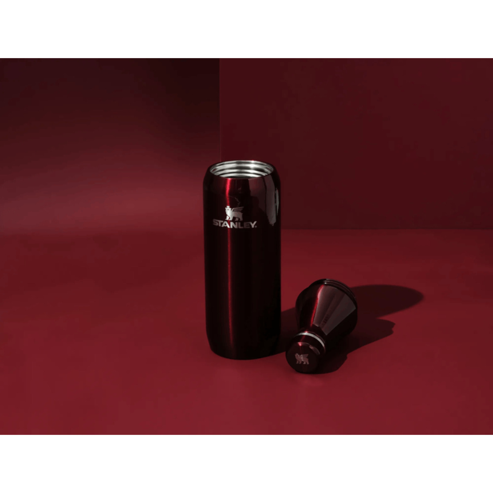 Botella de agua Isotermica - 0,59L - ALL DAY SLIM BOTTLE - Garnet Shine