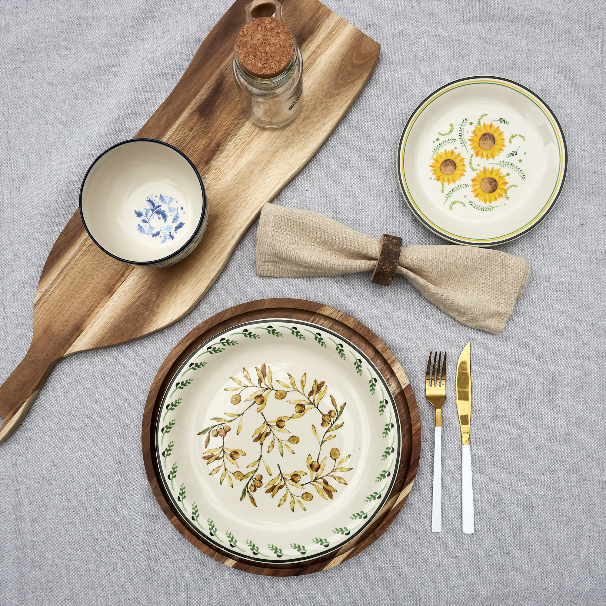 Dessous Assiette Acacia 32cm