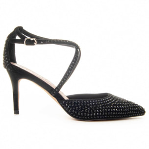 Zapatos de Tacón - Negro - Altura: 8 cm