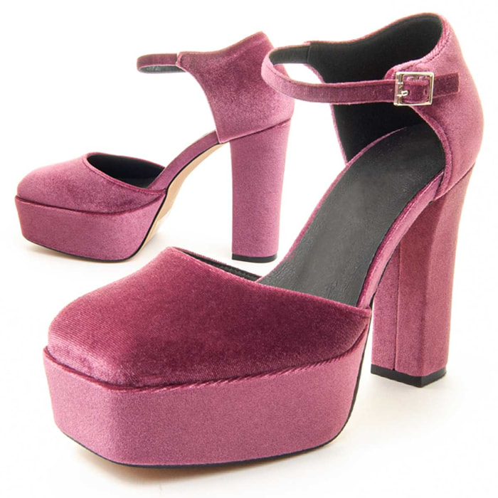 Zapatos de Tacón - Rosa - Altura: 10 cm