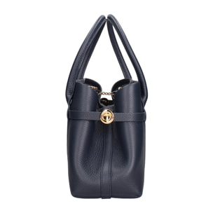 Borsa a mano da donna Made in Italy - Modello Valoria Nova - 100% pelle - 28.0 x 20.0 x 13.0 cm