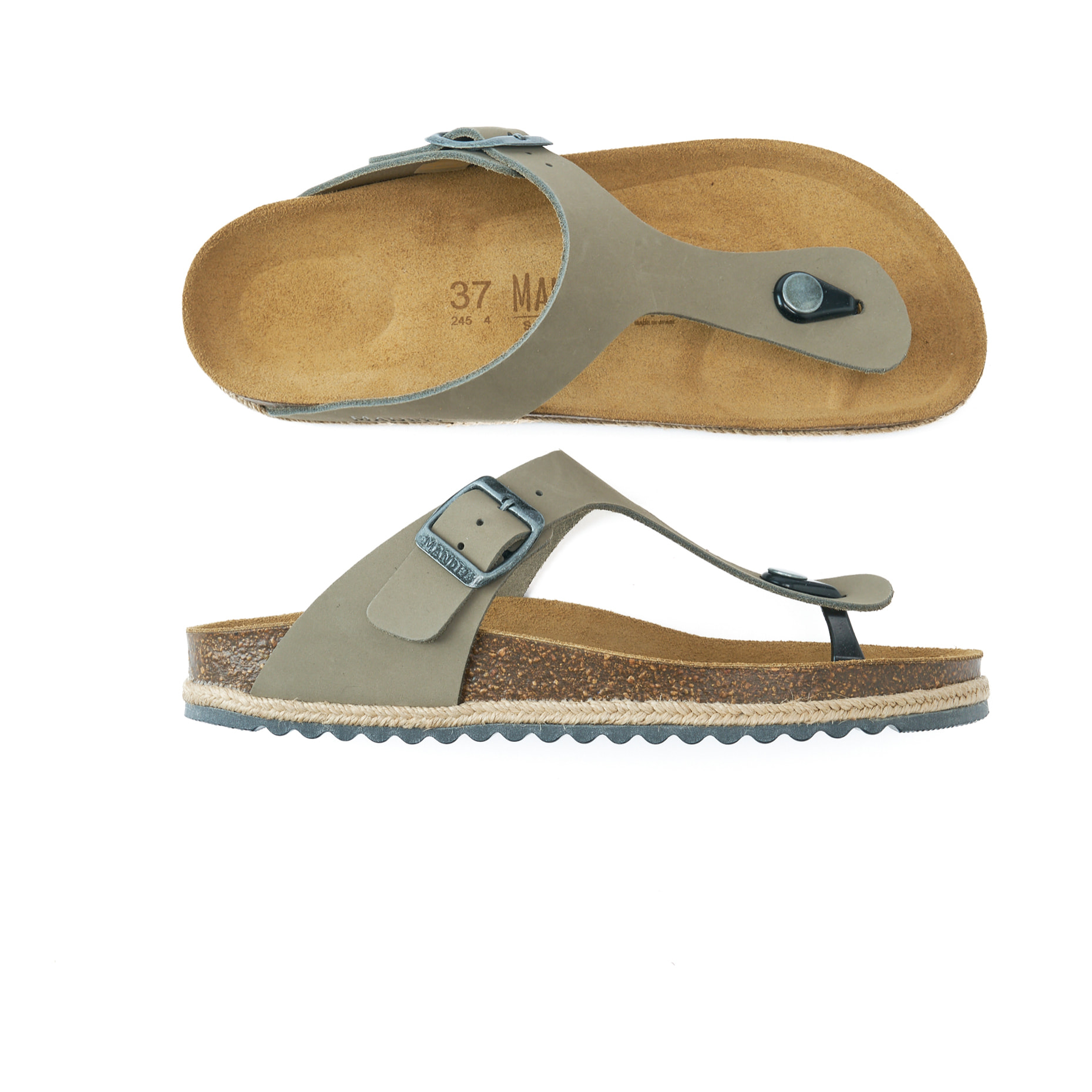 Sandalo Mandèl Grigio