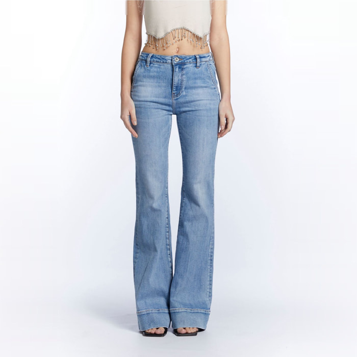 Jeans - blu denim