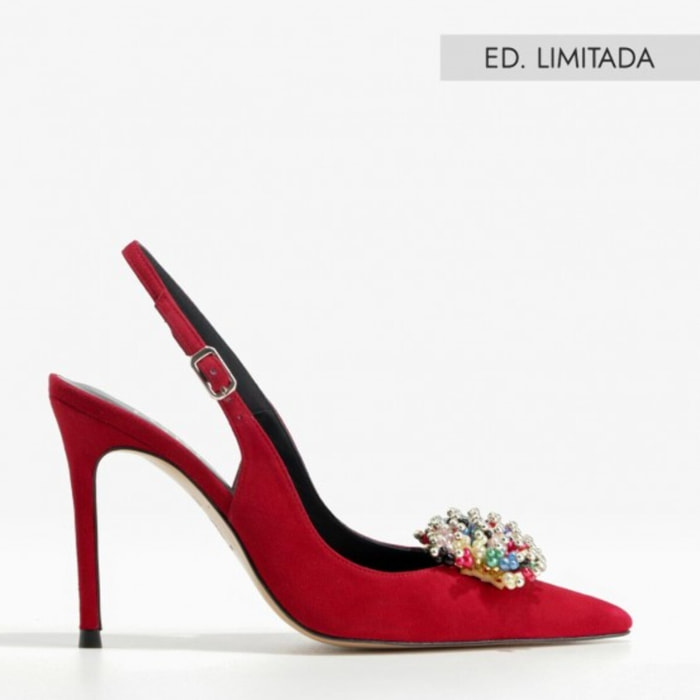 ZAPATOS DE SALÓN ROJOS ZOLA