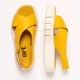 Sandalias 1855 NAPPA YELLOW/ MALAGA color Yellow