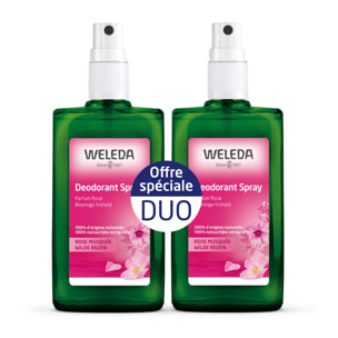 WELEDA - Duo Déodorant à la Rose musquée - 2x100 ml