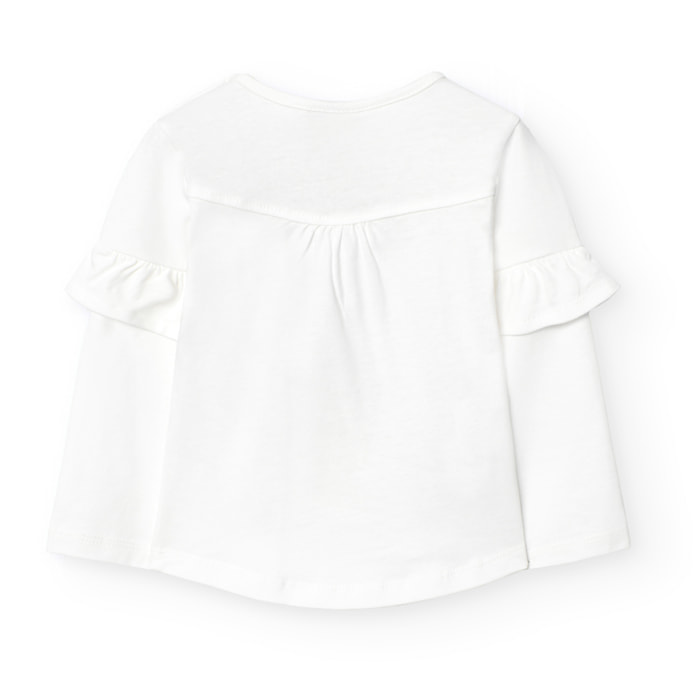 Camiseta punto de bebé niña -BCI