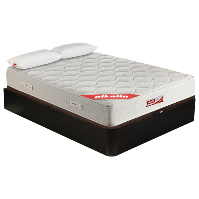 Colchón Muelles y Visco + Canapé Abatible + Almohada de fibra | ENVIO, MONTAJE Y RETIRADA INCLUIDO | Normablock®