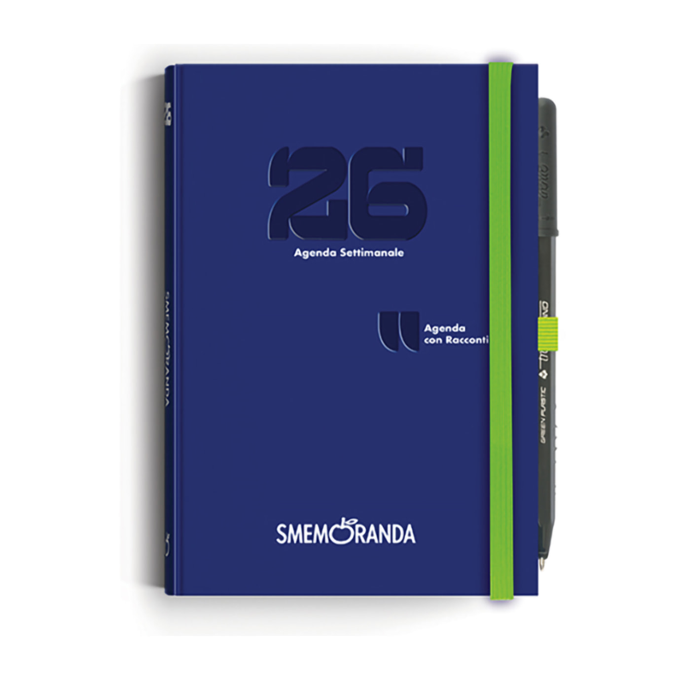 Agenda Smemoranda Racconti 2026 Settimanale 12 mesi , B6, blu notte