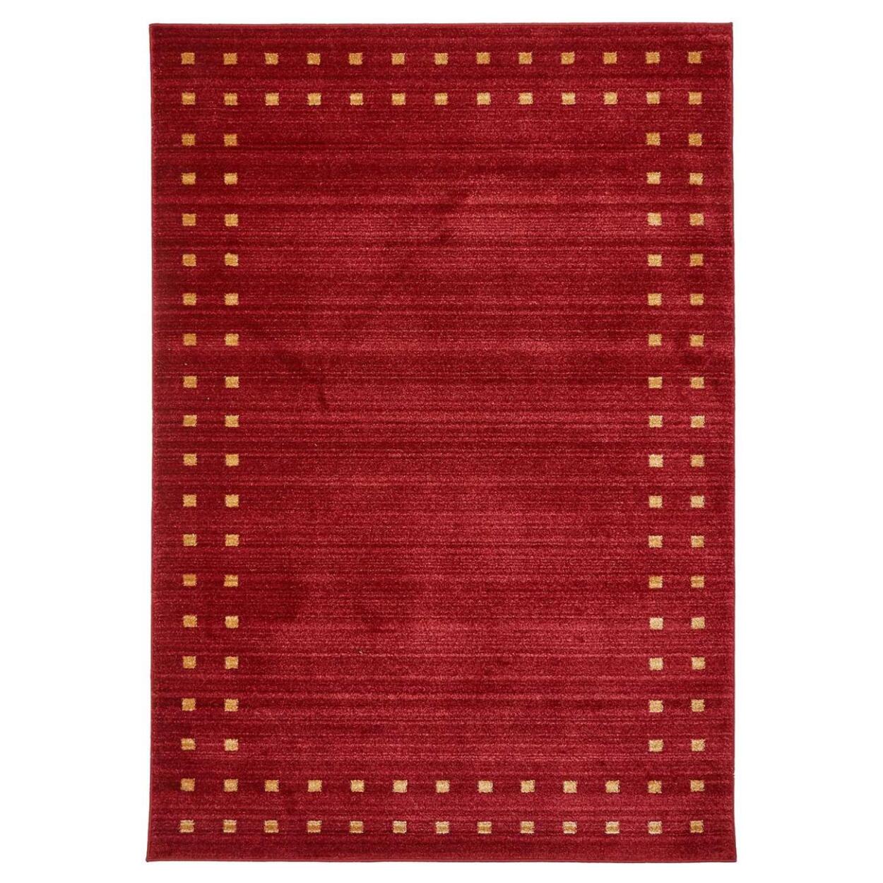 Tapis salon et chambre tissé motif simple GOTI