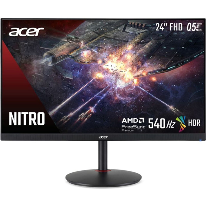 Ecran PC Gamer ACER XV2 Series Nitro 24" Full HD 540Hz TN HDR 400 HDMI 2.1 AMD FreeSync