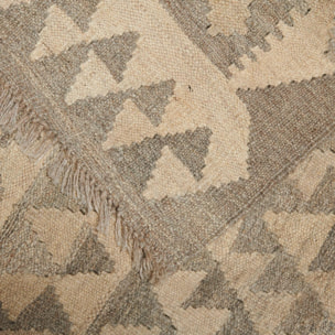 Authentique tapis d'orient kilim tissé à la main