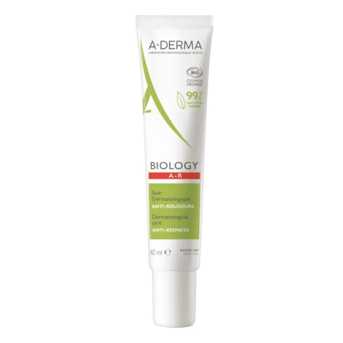 Biology A-R - Soin Dermatologique Anti-Rougeurs 40 ml
