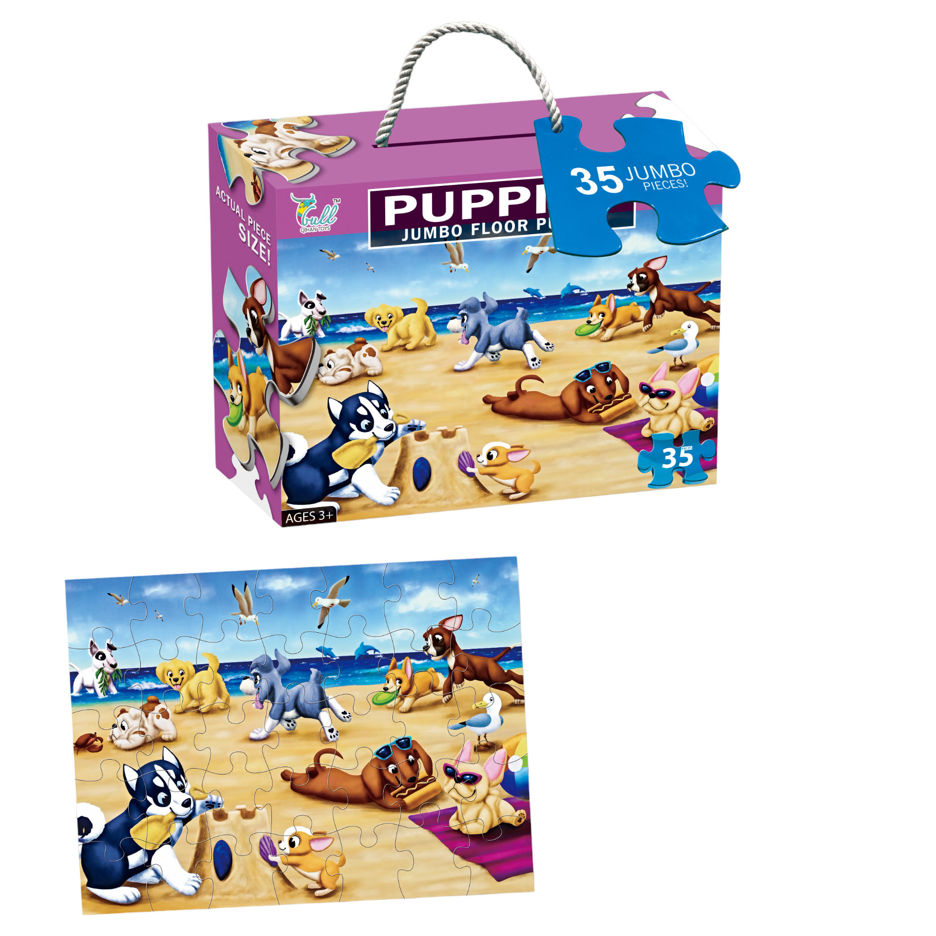 PUZZLE 35 PIEZAS: CAHORROS