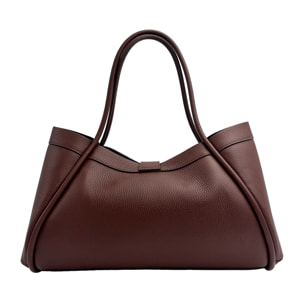 Borsa a Mano Elegante da Donna in Pelle Martellata