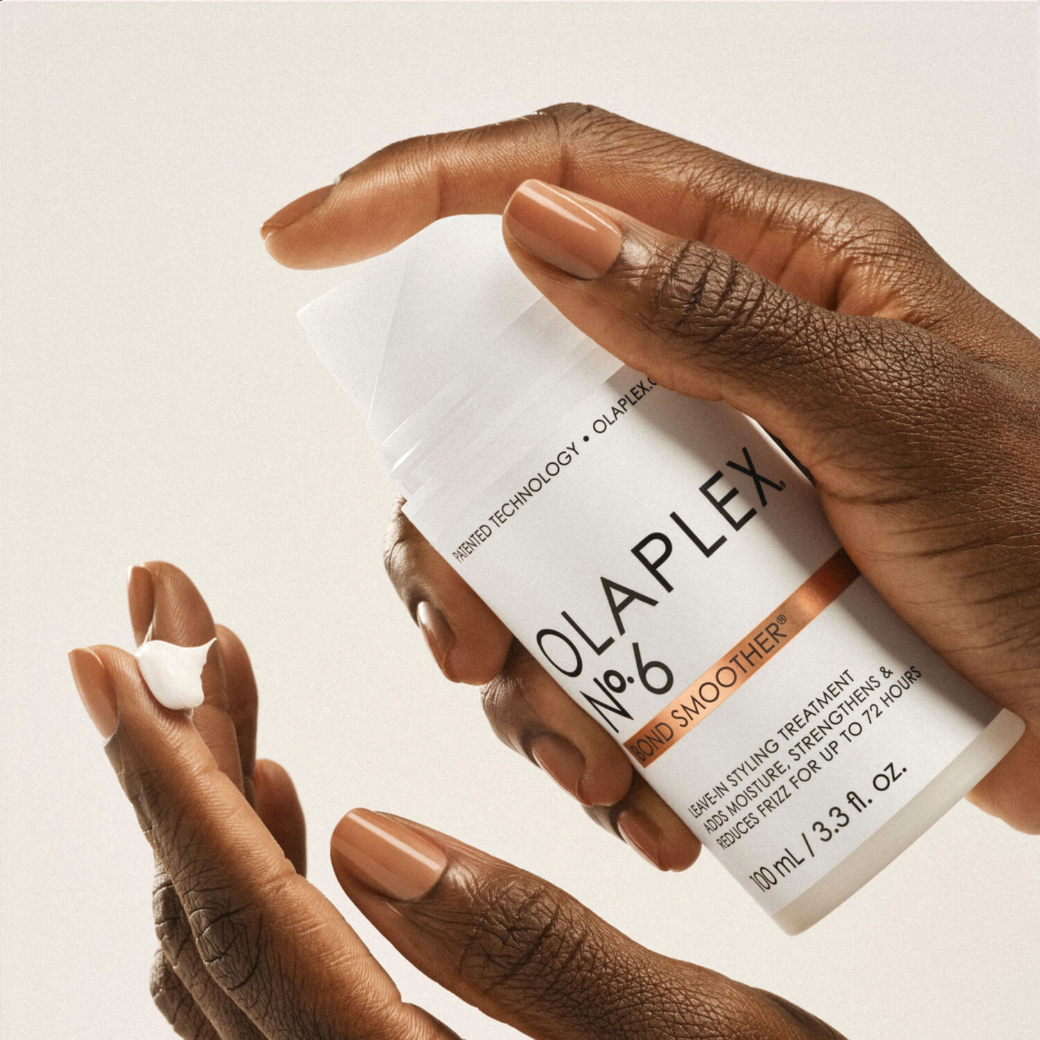 N°6 Crème Coiffante Sans Rinçage - Hydrate, Lisse les Cheveux et Réduit les Frisottis 100 ml
