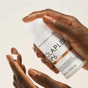 N°6 Crème Coiffante Sans Rinçage - Hydrate, Lisse les Cheveux et Réduit les Frisottis 100 ml