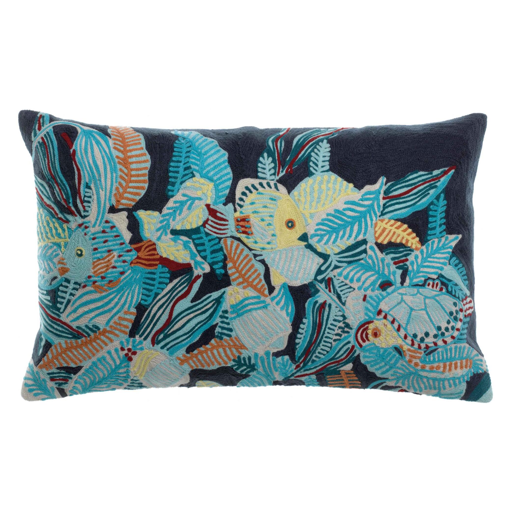 Coussin brodé Dori