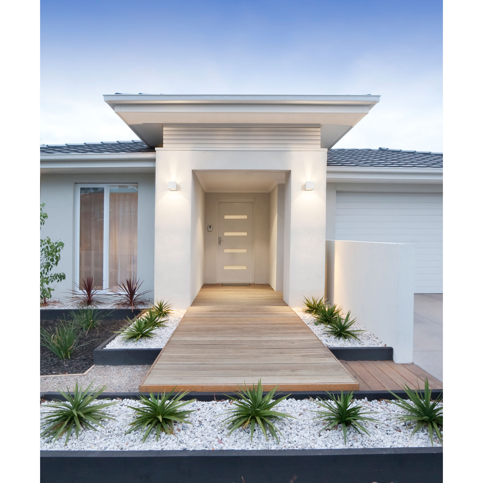 Forlight REX Aplique Exterior LED con Haz de Luz Modulable IP54 5,2W 4000K 350Lm Blanco